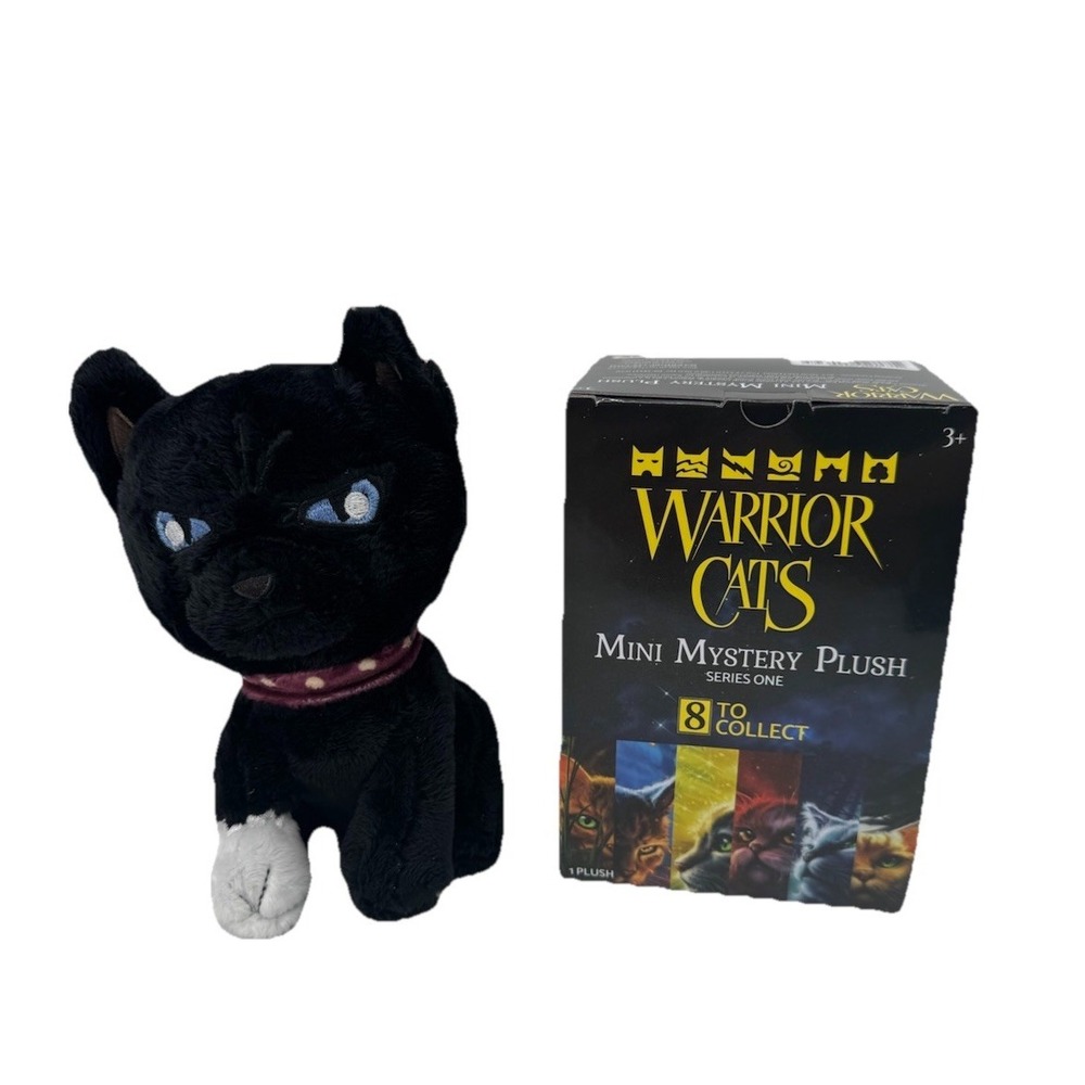 WARRIOR CATS 6" MINI PLUSH SERIES 1 SCOURGE BLOODCLAN MEMBER